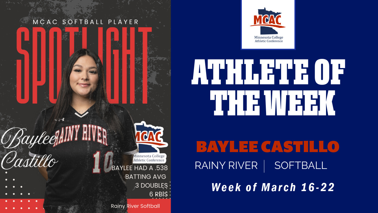 MCAC Softball Athletes of the Week: Week of March 16-22