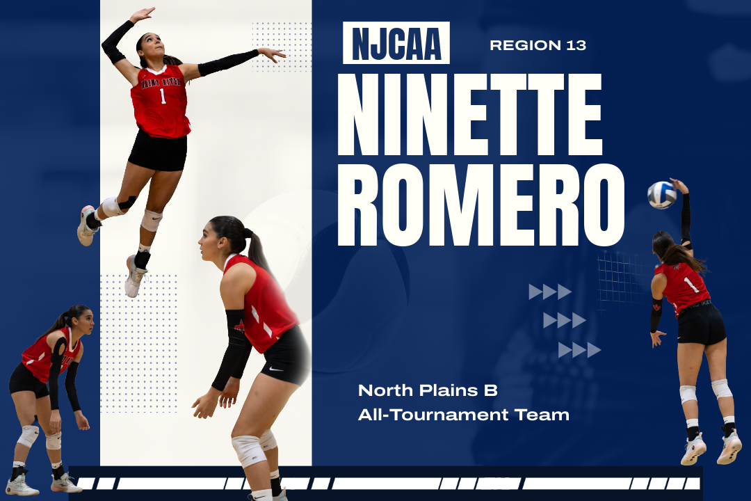Romero claims spot on NJCAA Region 13 All Tournament Team