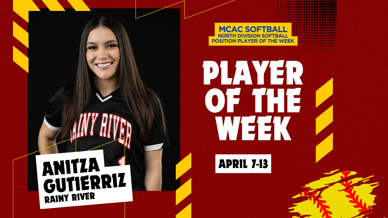 MCAC Softball Athletes of the Week: Week of April 7-13